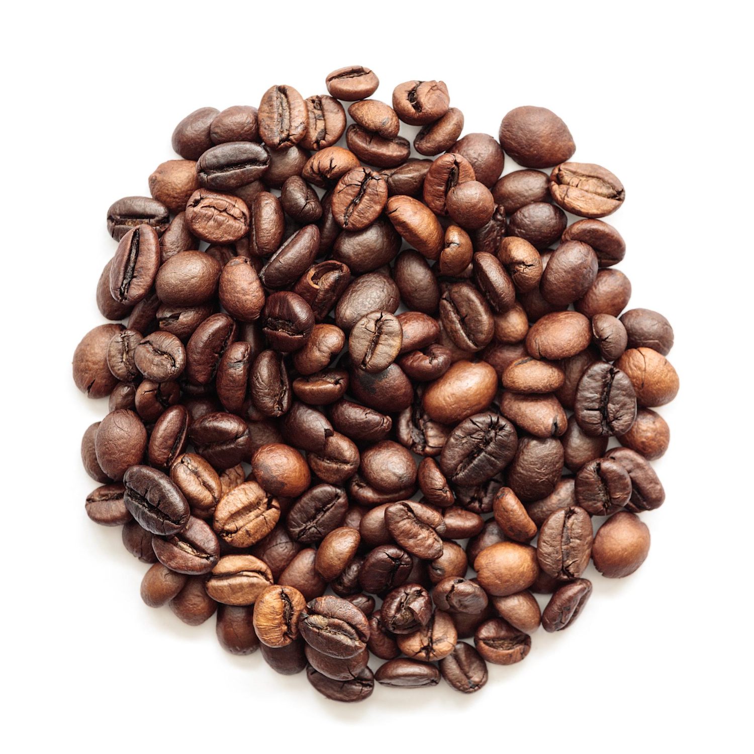 round-heap-roasted-coffee-beans-top-view-isolated-white-background